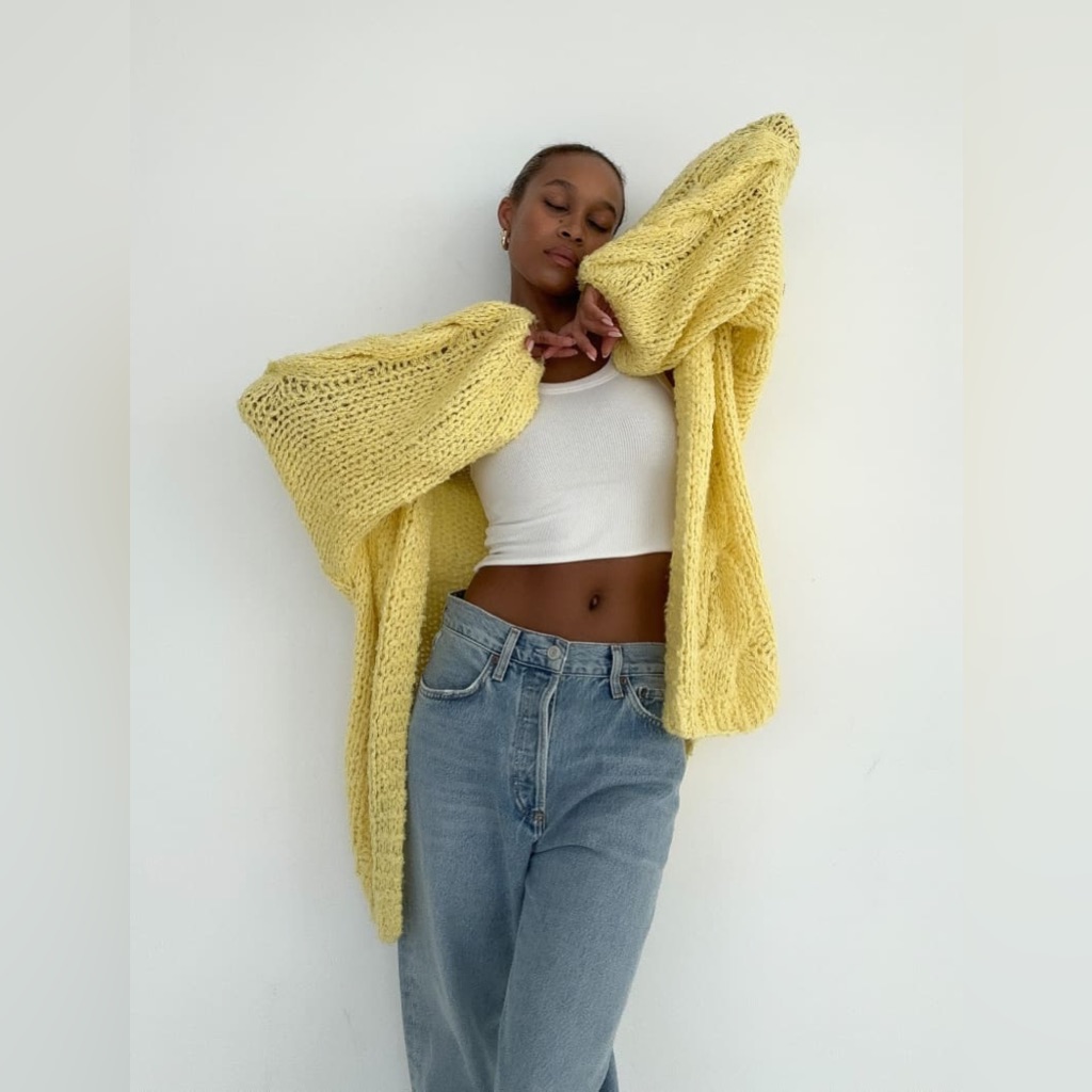 Rumored Aspen Cardigan Butter